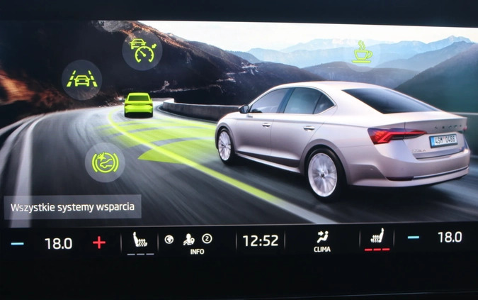 Skoda Octavia cena 112900 przebieg: 61355, rok produkcji 2021 z Żory małe 704